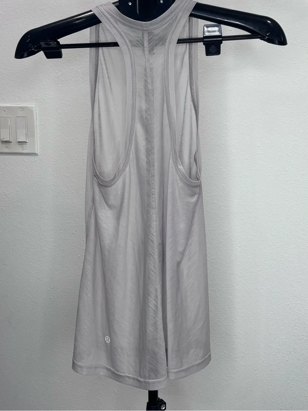 lululemon athletica Light Gray Racerback Tank